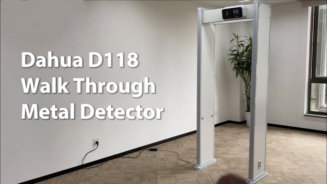 D118 Walk Through Metal Detector - Dahua