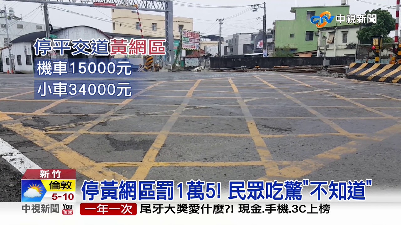 聽到響鈴催油門! 搶快過平交道 恐罰7萬5│中視新聞 20191229