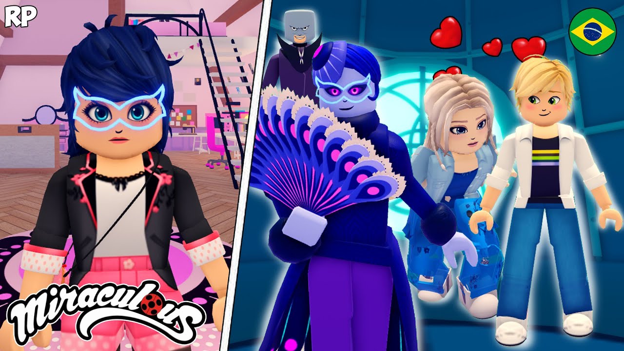 MAYURA AMOKATISES MARINETTE NO MIRACULOUS RP - MIRACULOUS ROBLOX! Português BRASIL