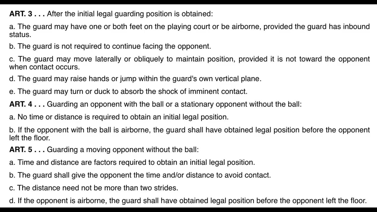 Landing Space Foul, Flop, or Nothing