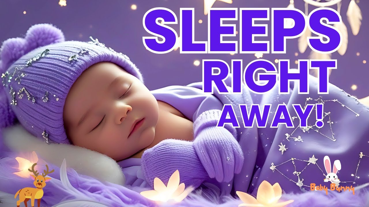 Baby Sleep Music | Mozart Brahms Lullaby | Sleep Instantly Within 3 Minutes | Overcome Insomnia🌙