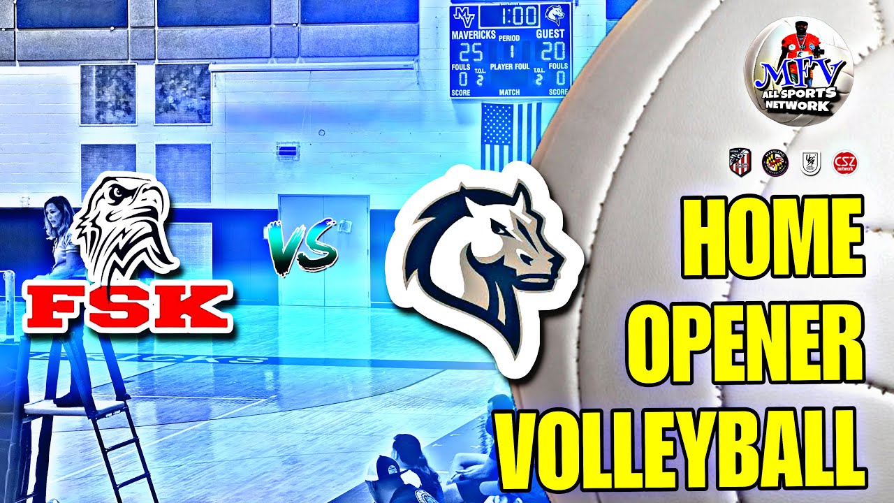 GIRLS VOLLEYBALL HOME OPENER SHOWDOWN Francis Scott Key x Manchester Valley  Volleyball Highlights