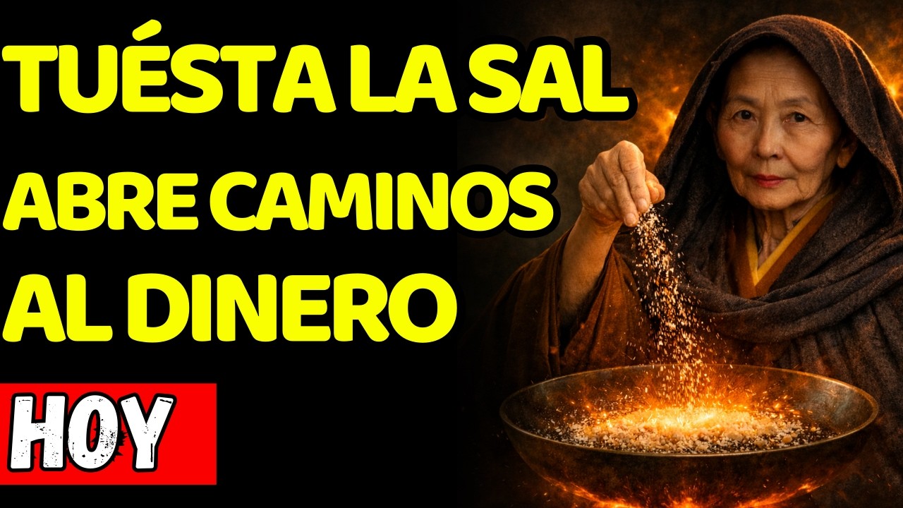 Dinero bloqueado: sal tostada + sabiduría budista (el detalle oculto)