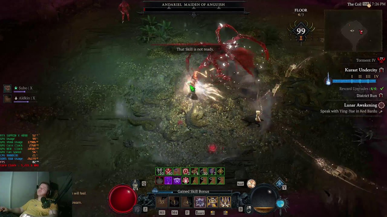 Diablo IV Season 11| Paladin | Lunar Awakening | 4K Max Sett- Suprim X 4090 - 9800X3D