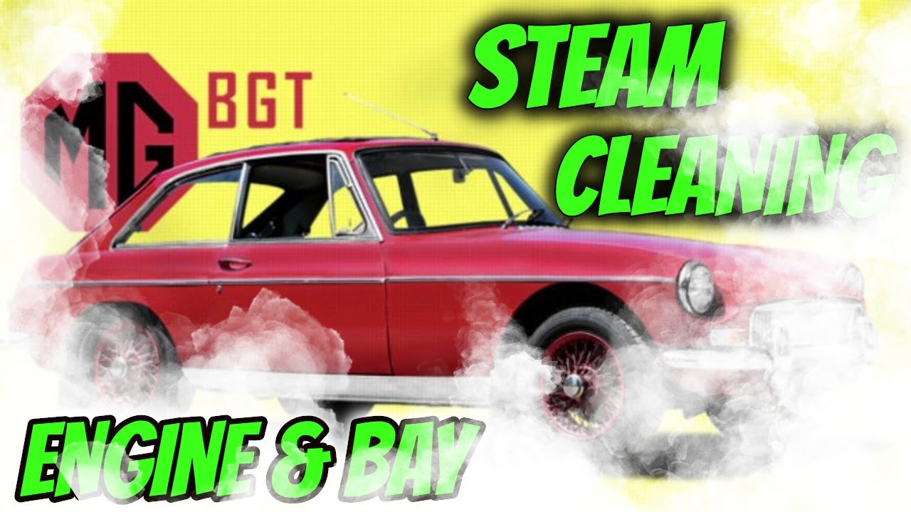3 Simple Steps to a SPOTLESS Engine Bay with Steam Cleaning!