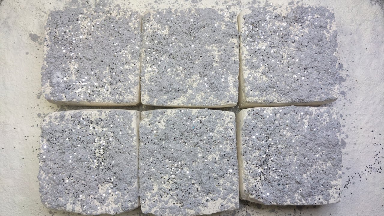 Melting PJ Blocks🫠C/W @PurplePalaceASMR ❤️ Topped with Grey Mica🩶 | ASMR | Satisfying | Subscribe💕