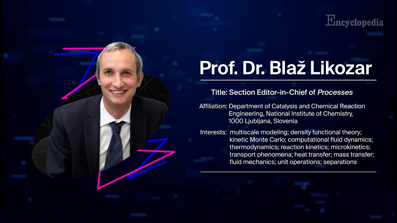Chemical Process Engineering and Catalysis Optimization |【Interview】 with Prof. Dr. Blaž Likozar