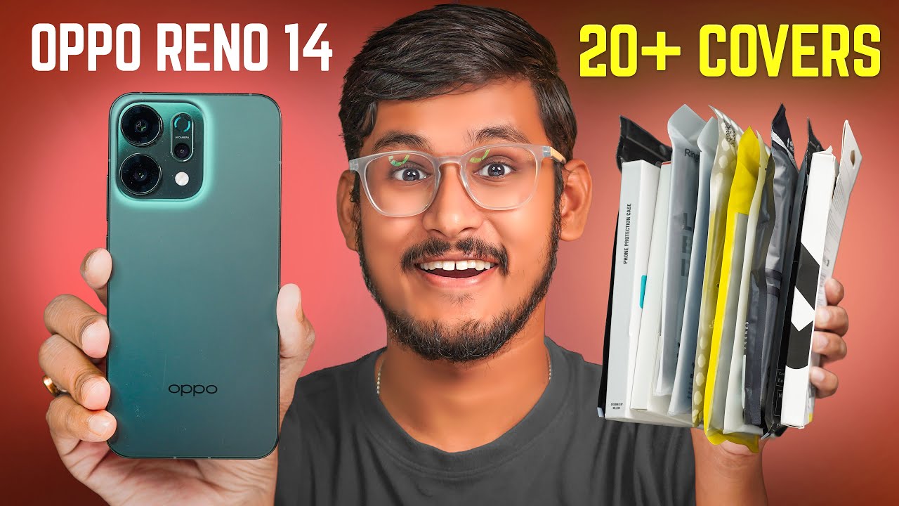 Задняя крышка Oppo Reno 14 || Закаленное стекло Oppo Reno 14 | Лучший чехол для Oppo Reno 14 | Op...