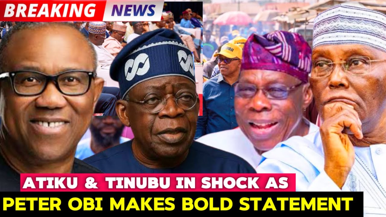 PETER OBI INSISTS AT ABUJA — I AM CONTESTING FOR PRESIDENT UNDER ADC, ATIKU & TINUBU SHOCKED 