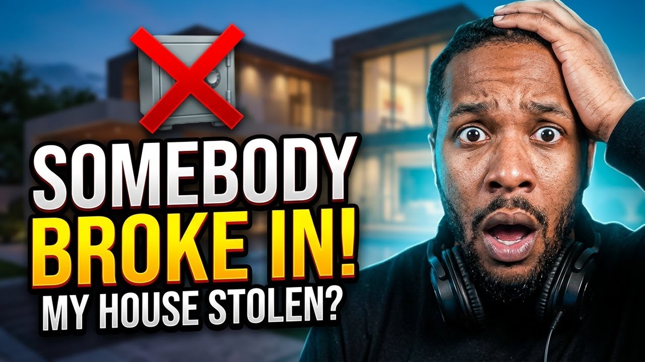 Somebody Broke Into My House An Stole What!!!!!