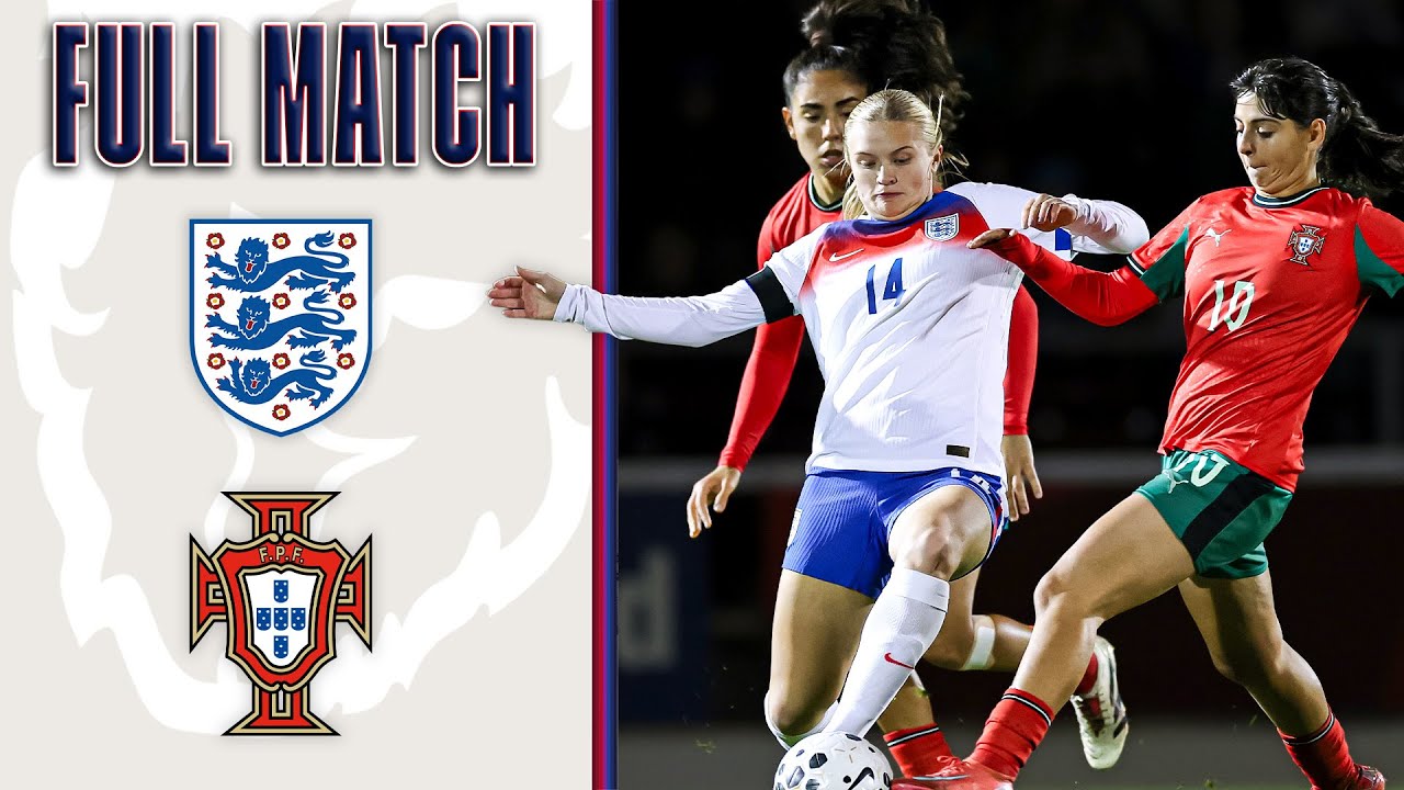 FULL MATCH | England WU23 v Portugal WU23 | WU23 European competition
