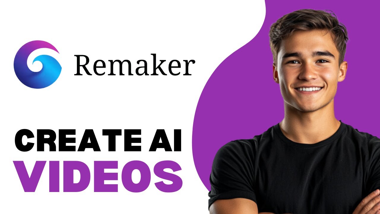 Как создать видео с искусственным интеллектом Remaker 2025