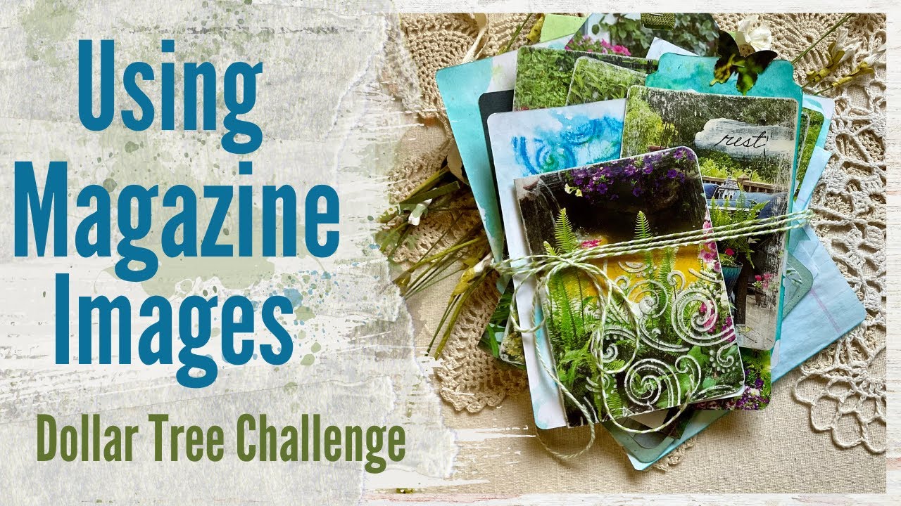 Super Simple Ephemera for the Dollar Tree Challenge Journal