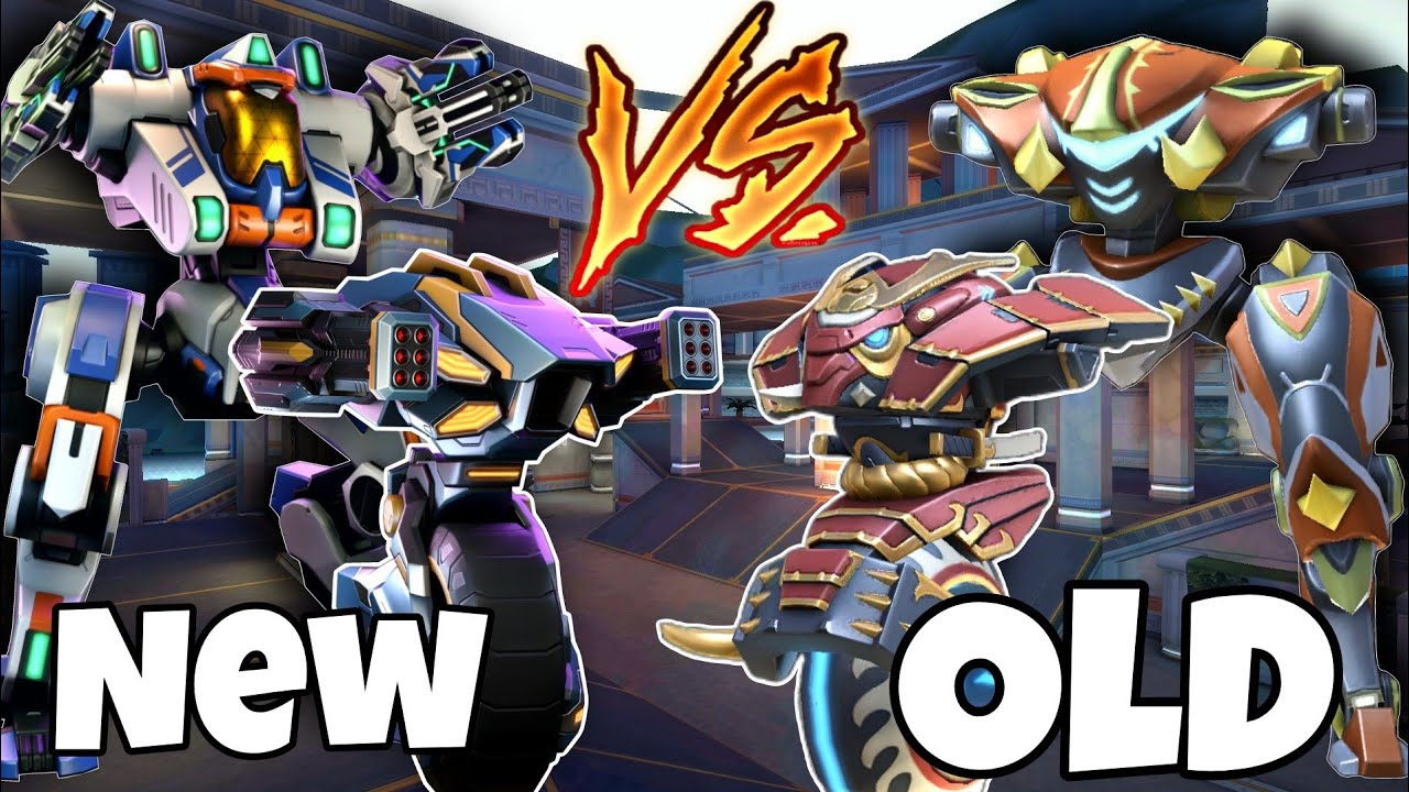 Puma And Slingshot🔥 VS Killshot And Panther⚡ - Mech Arena