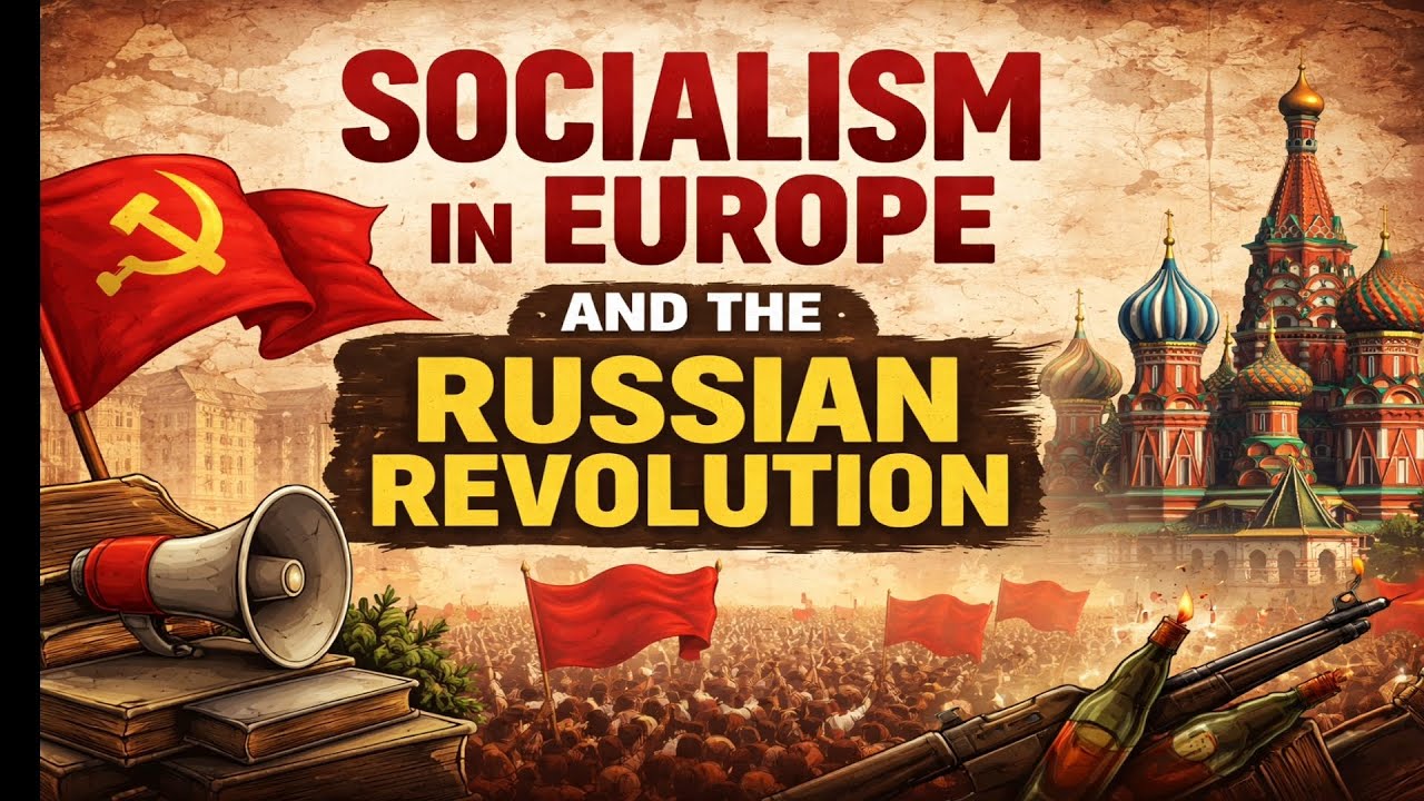 SOCIALISM IN EUROPE AND THE RUSSIAN REVOLUTION | Class 9 | Under 25 mins | #class9 #history |