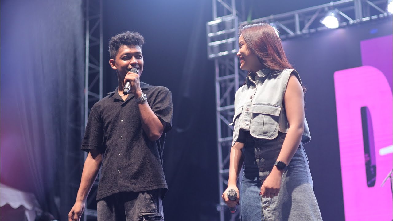 DUMES - DINDA TERATU NYANYI BARENG AFTERSHINE SERU BANGET KONSER DI JEPARA