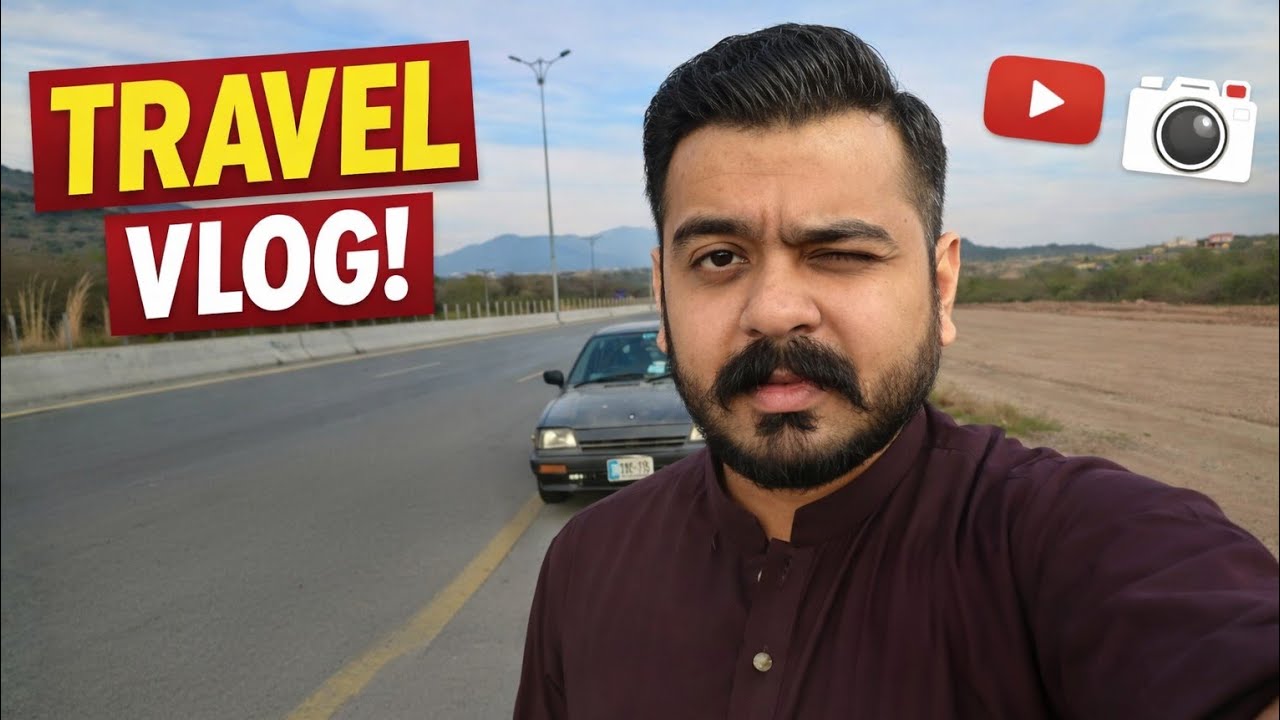 Road Trip in Pakistan 🇵🇰 | Scenic Highway Drive Travel Vlog