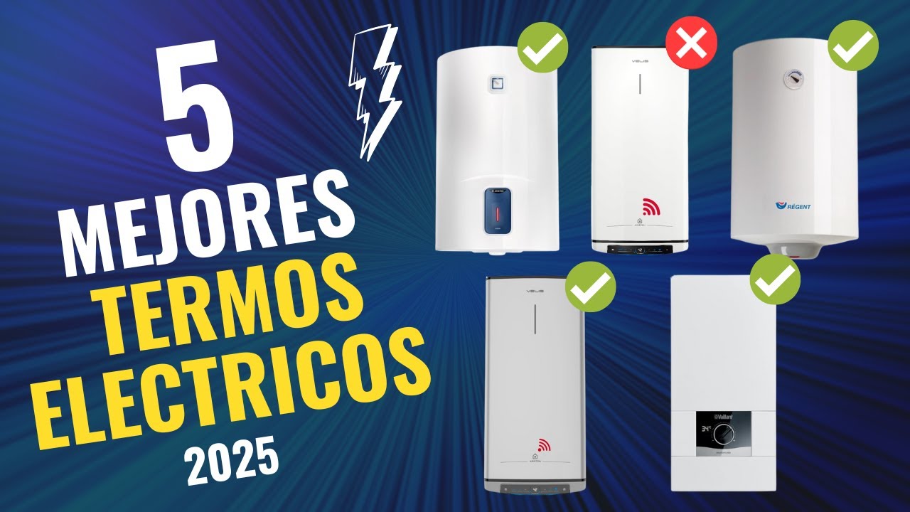 Los 5 MEJORES TERMOS ELÉCTRICOS CALIDAD-PRECIO 2025 en Amazon 🔴 | Calentadores de Agua Baratos🔥💧
