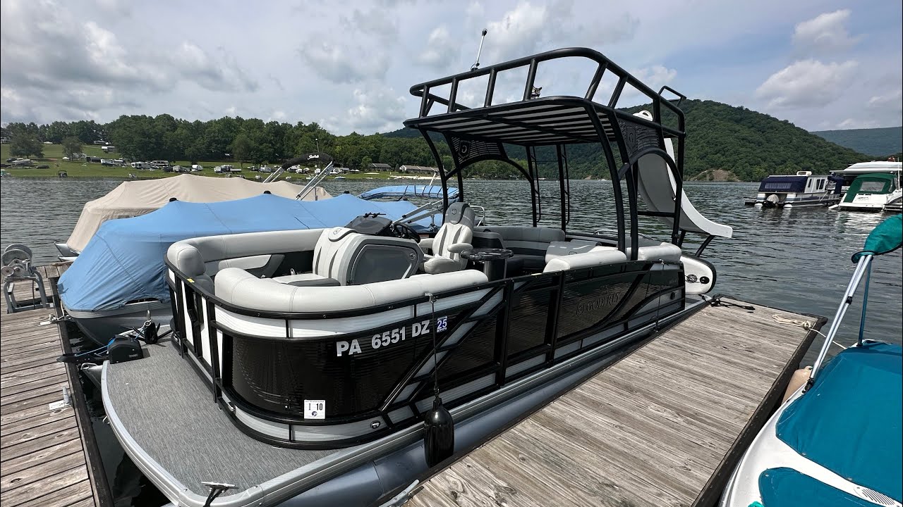 2021 Monaco 235SD (SunDeck) by Godfrey Pontoons, HardTop w/Slide