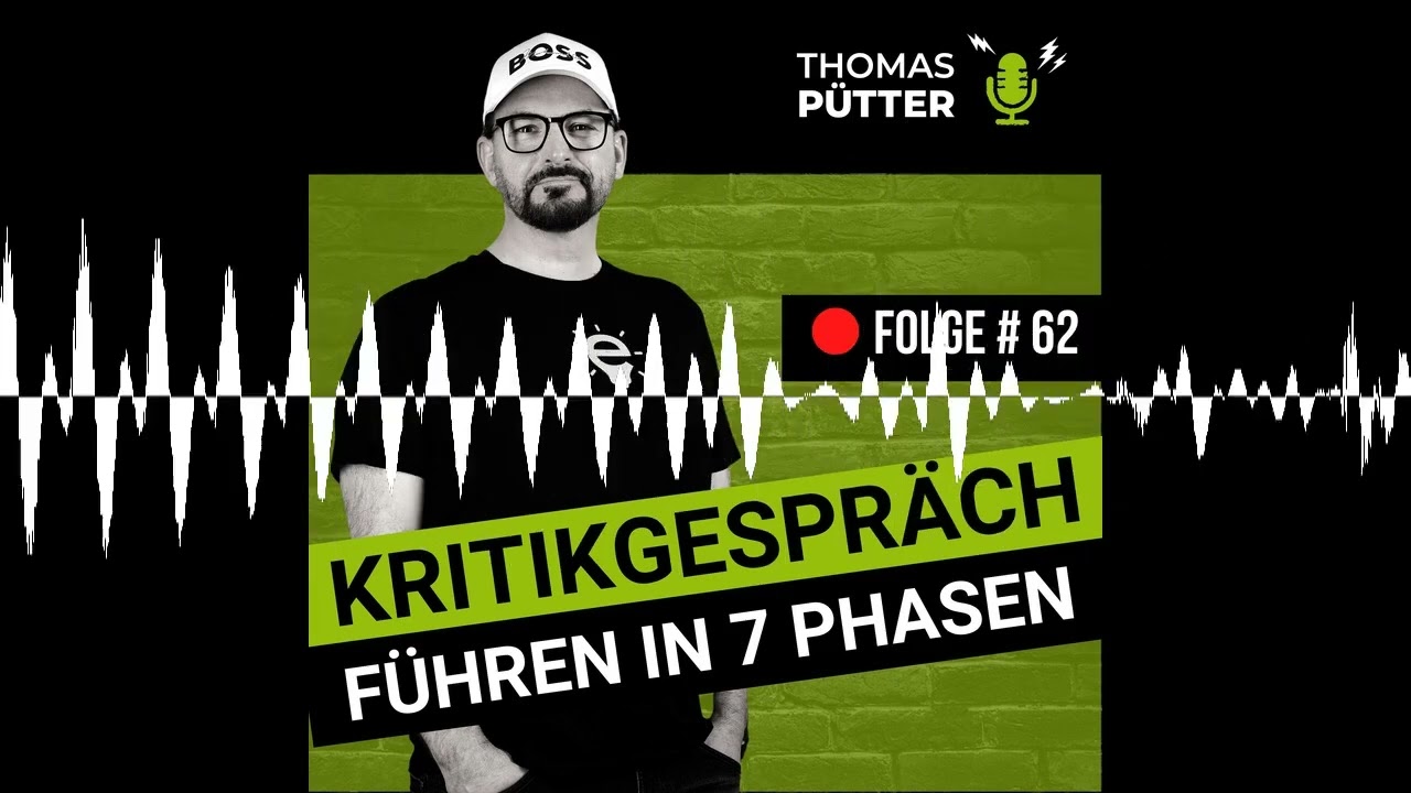 (62) Das Kritikgspräch in 7 Phasen: Ablauf, Regeln, Beispiele