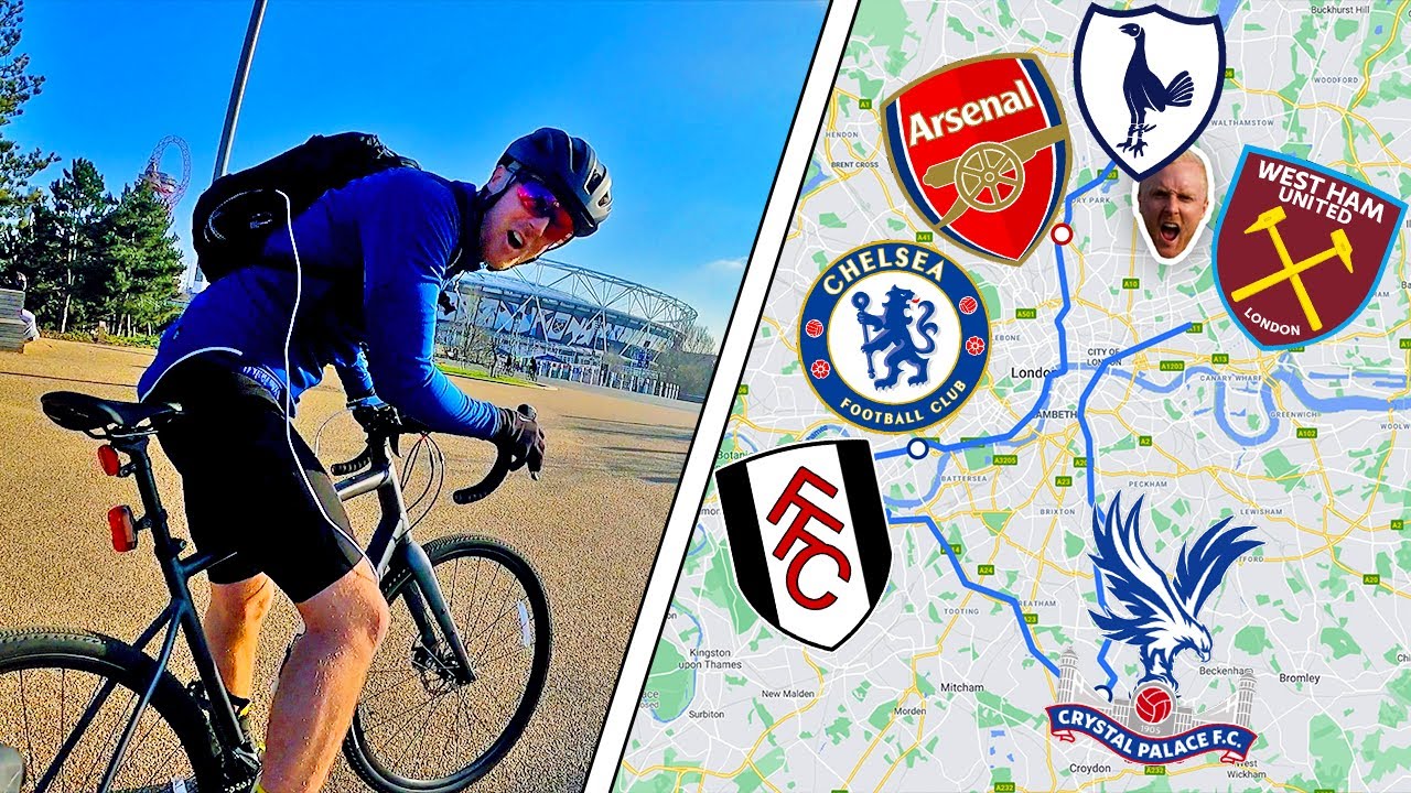 Cycling To Every PREMIER LEAGUE Stadium in London