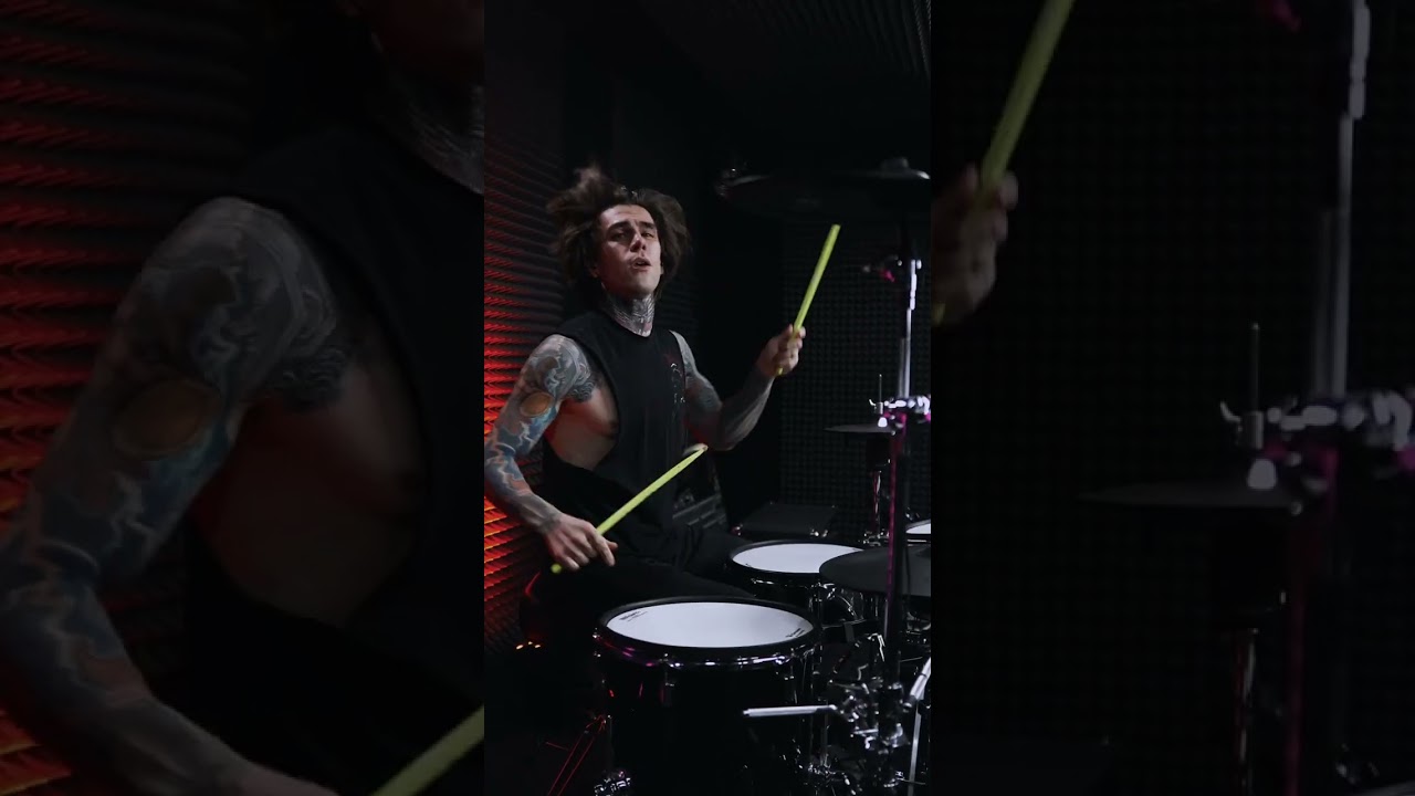 Rammstein - Dicke Titten drumcover #drumcover #shorts
