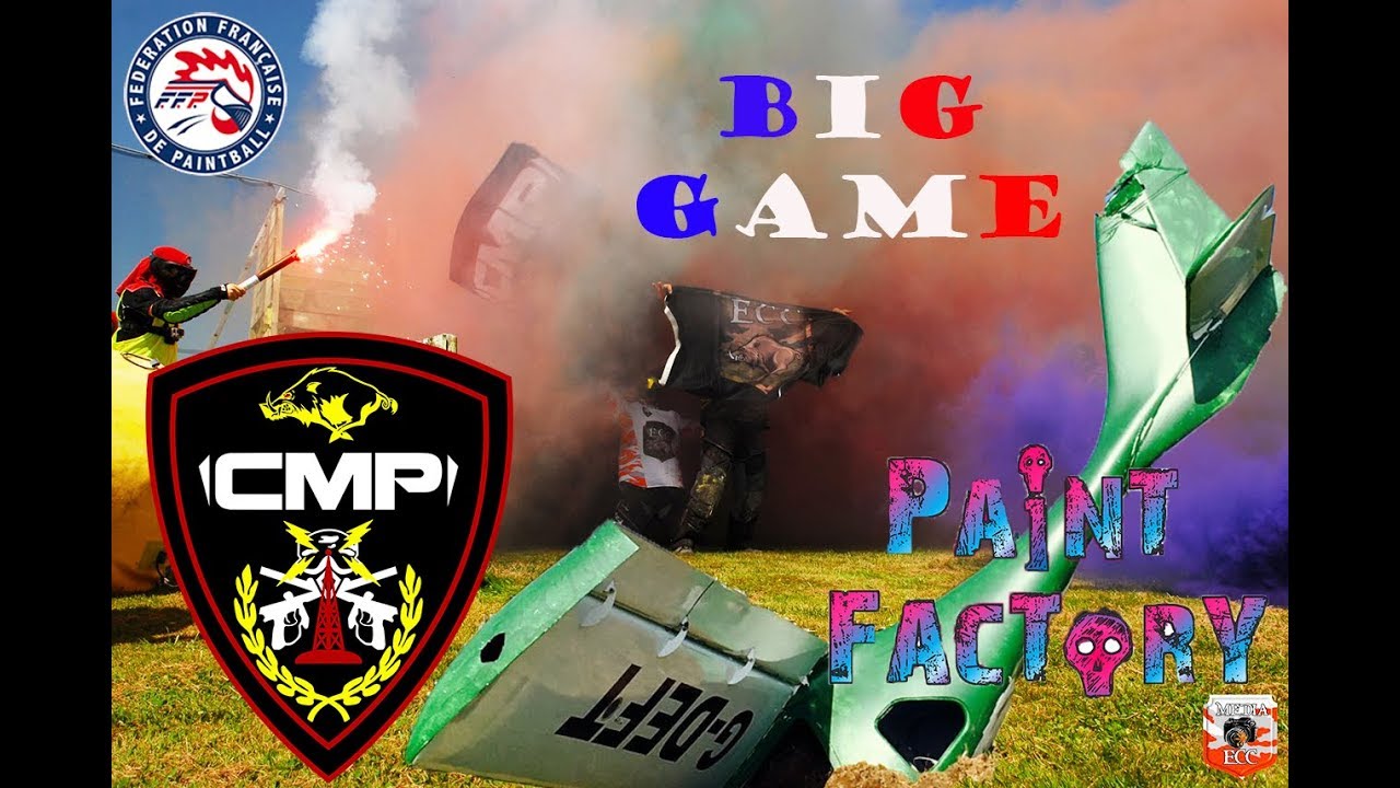 Big Game PAINTBALL Factory Juil 2018 team CMP