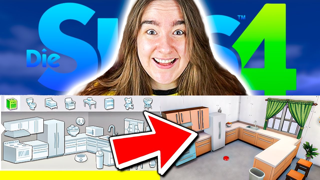 Sims 4 ABER kann ich DIESE R&auml;ume nachbauen?! 😱 Nesmeralda Bau Challenge
