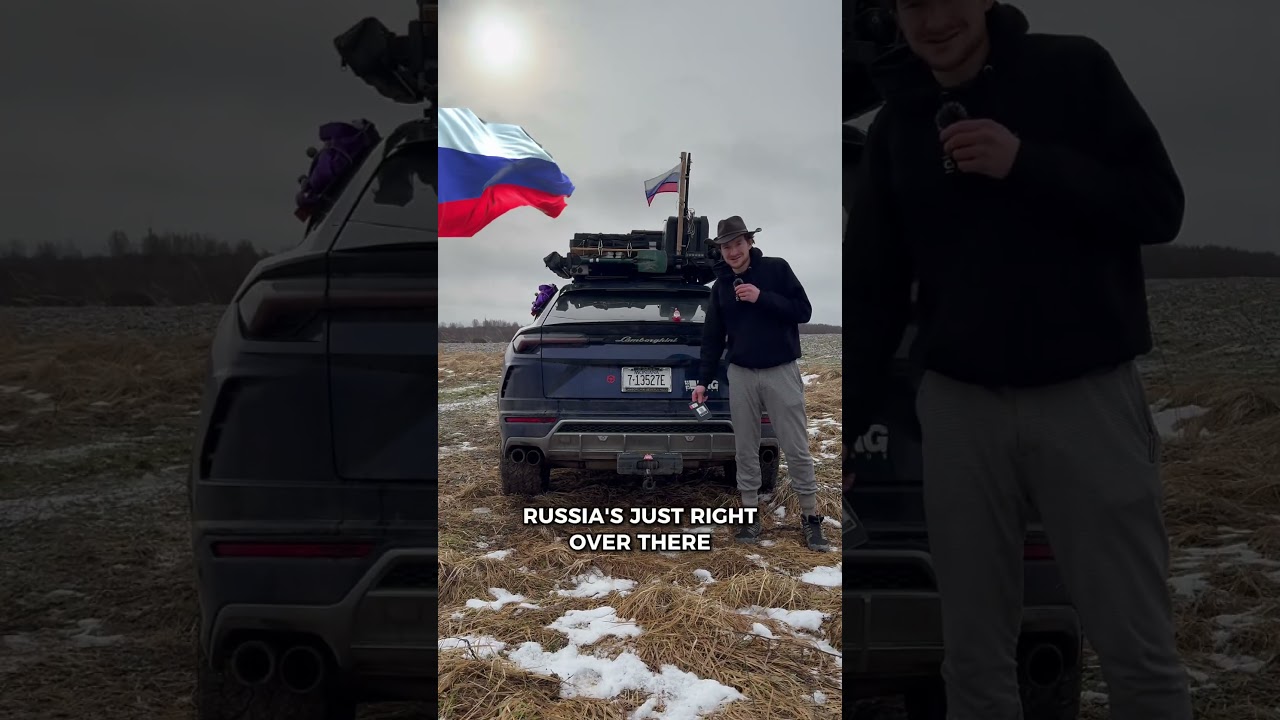 Road trip to Russia as an American with a Lambo!  #lamborghini