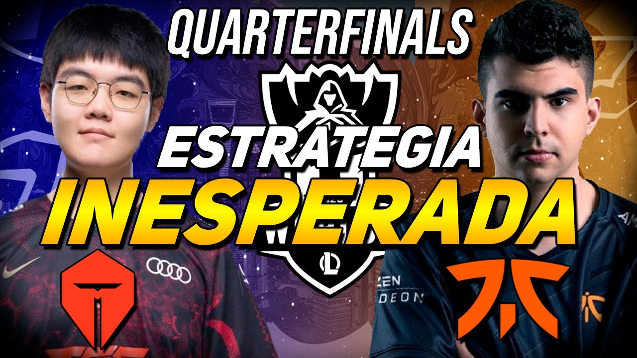😱 ¿QUE ES ESTO? SORPRENDEN AL RIVAL CON ESTE PICK.. - TES VS FNC - GAME 1 (CUARTOS) - WORLDS 2020