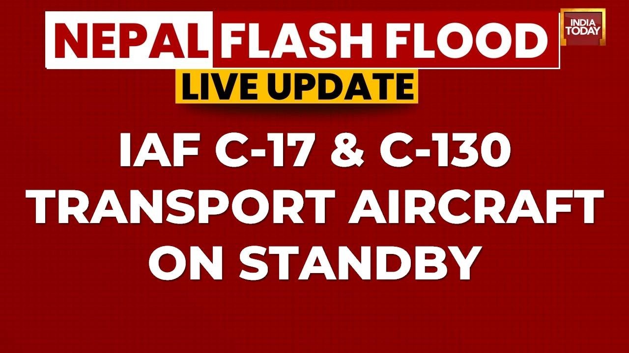 Breaking News: India Prepares IAF Aircraft & Relief Material For Flood-Hit Nepal | Death Toll Mounts