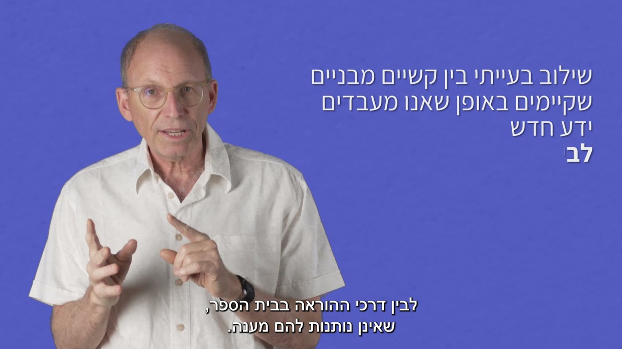 הוראה לשם הבנה - ד
