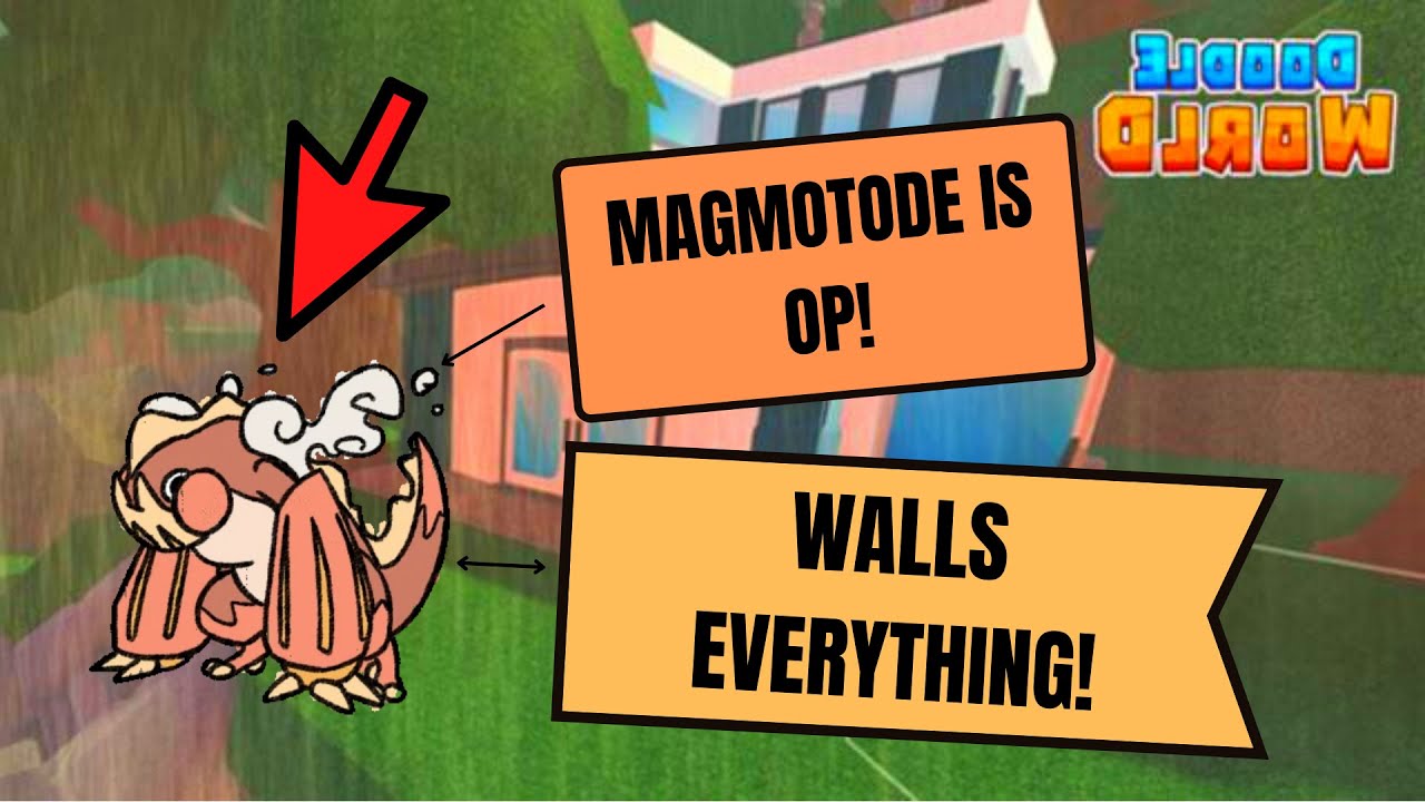 MAGMOTODE IS A BEAST - Doodle World PvP #1