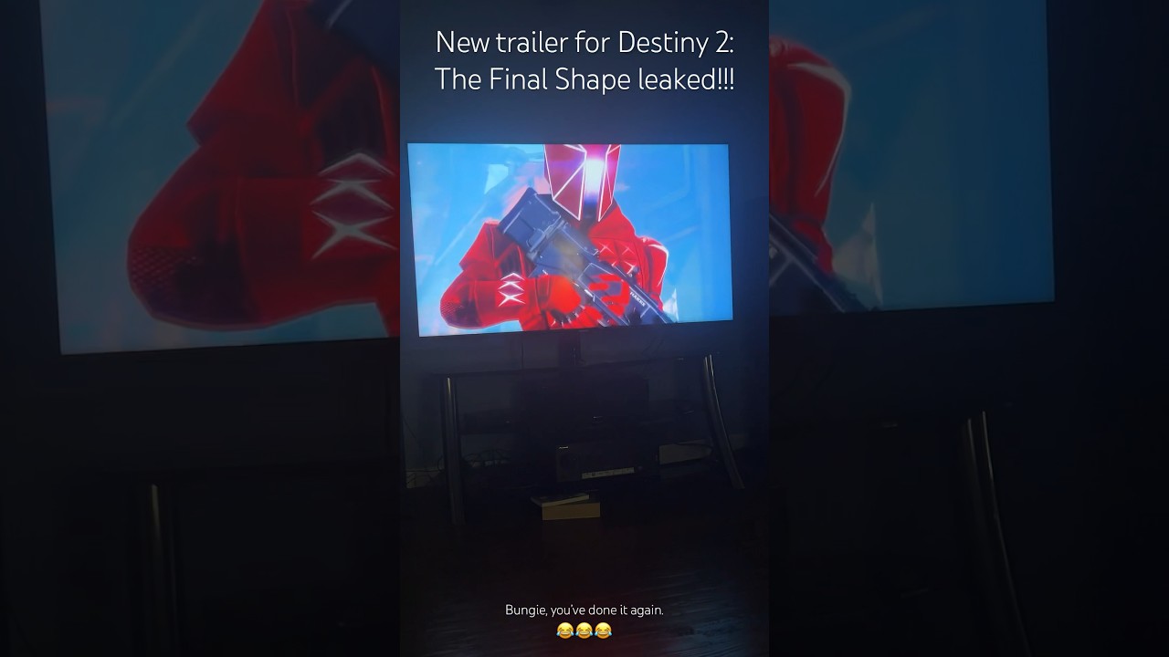 New leaked trailer for Destiny 2: The Final Shape just revealed!!! #xbox #destinygame #anime