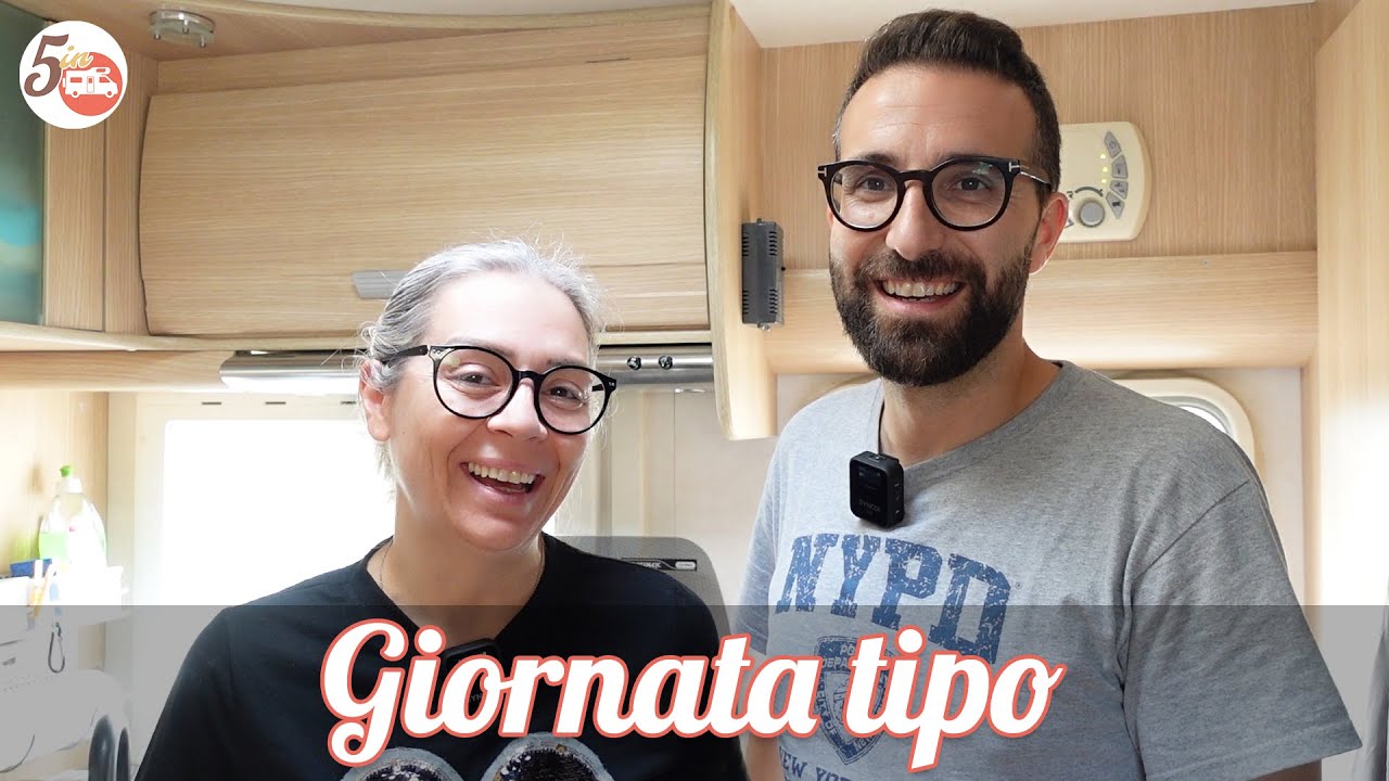 COME SI STA IN 5 IN CAMPER? Ecco una nostra GIORNATA TIPO (Episodio 66)