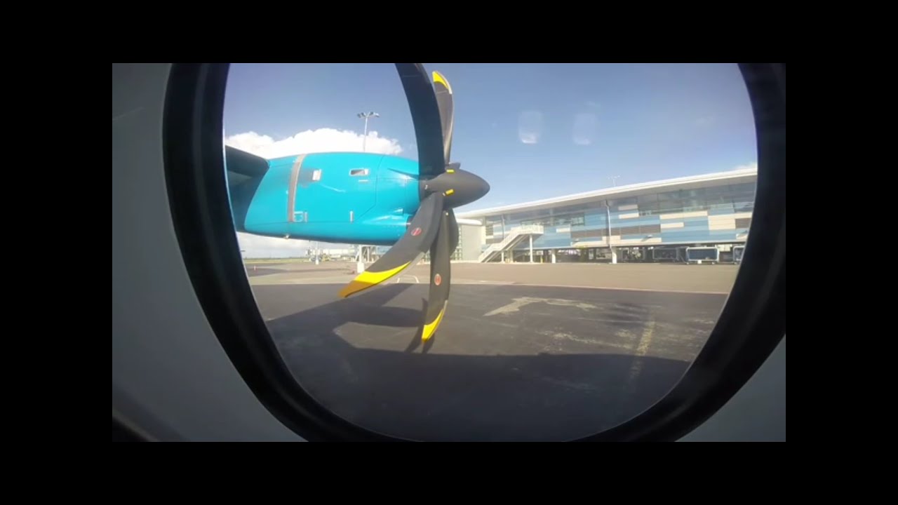 Bahamasair ATR 42-600 Taxi and Takeoff MYNN Nassau | GoPro HD