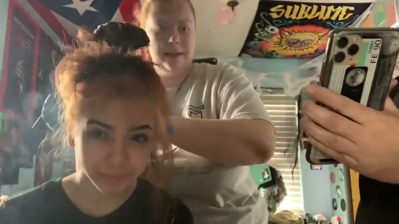 Bleaching and toning my friends roots