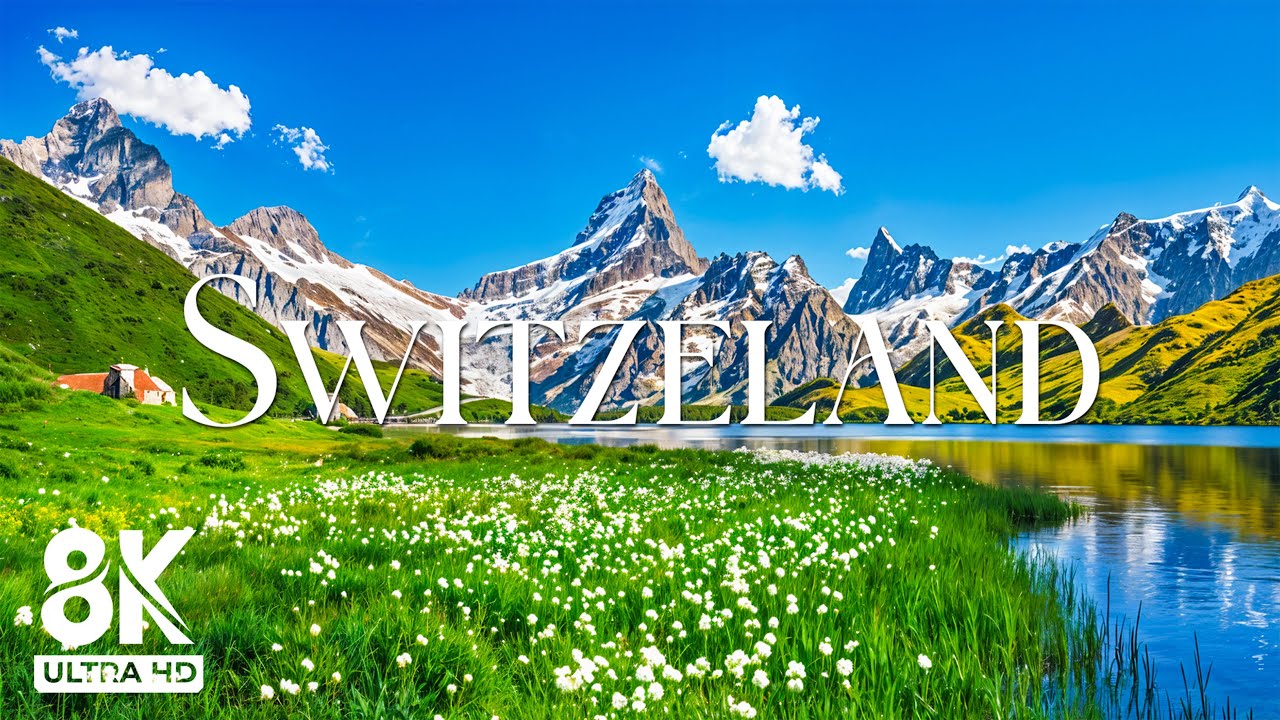 A Glimpse of Spring Life in Switzerland 🌿 Mesmerizing 8K Nature Footage 8K