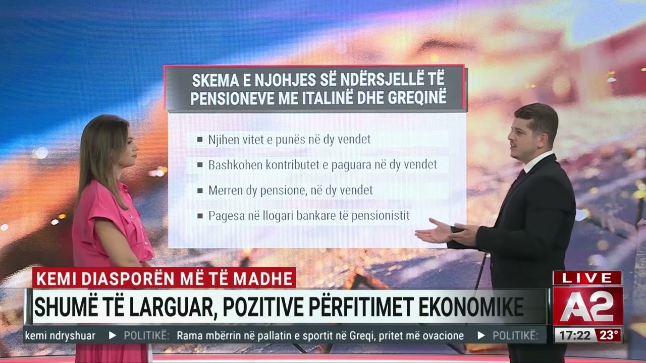 Si do funksionoje skema? Kush do p&euml;rfitoj&euml; pension n&euml; Greqi e Itali?