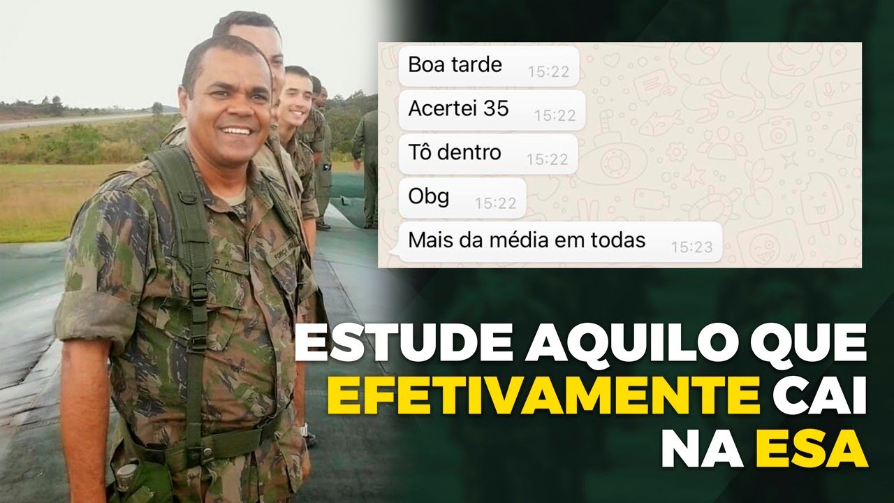 Preparatório Online ESA 2021 - Como ser aprovado?