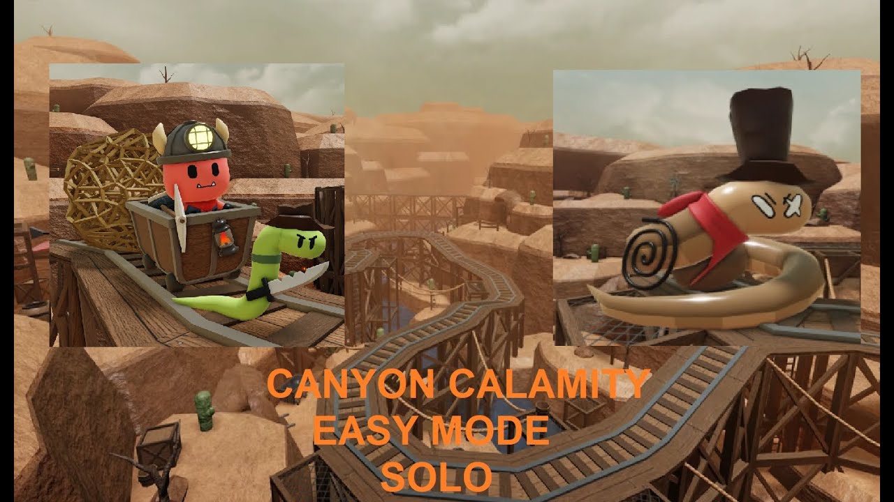 Canyon Calamity Easy Solo - Tower Heroes