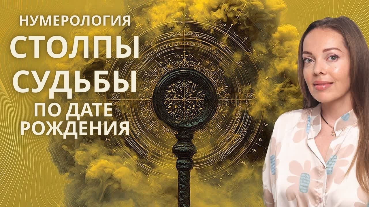 Столпы Судьбы по дате рождения. Нумерология