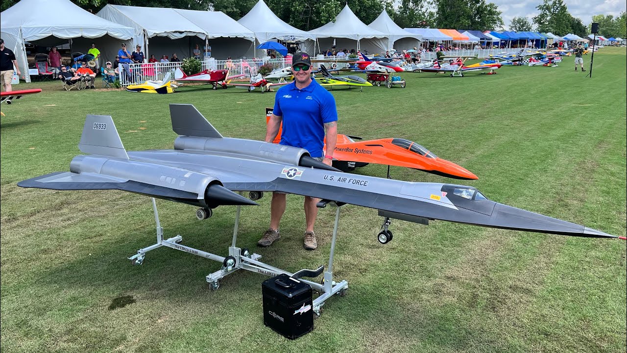 THE GREATEST JET EVER!!! Joe Nall 2025 Day 7: Noontime Demo SR-71 A-12 Oxcart