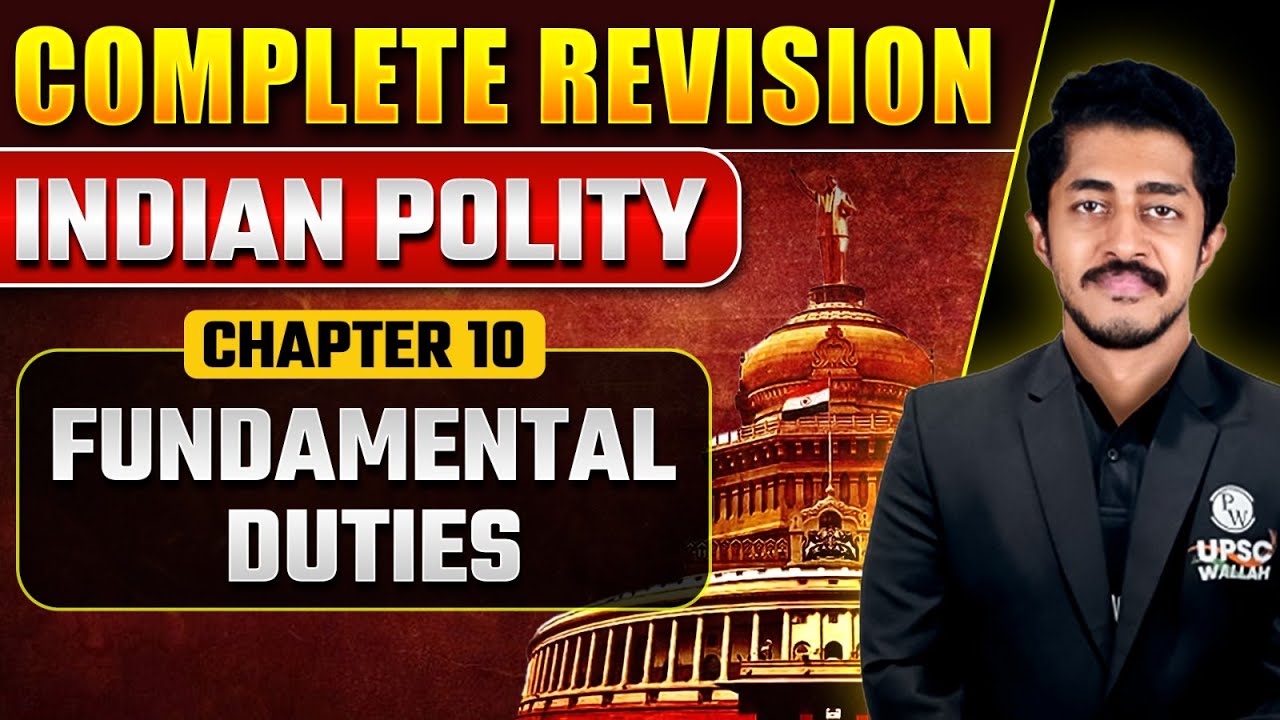 Fundamental Duties | Indian Polity - Chapter 10 | In English | PW OnlyIAS