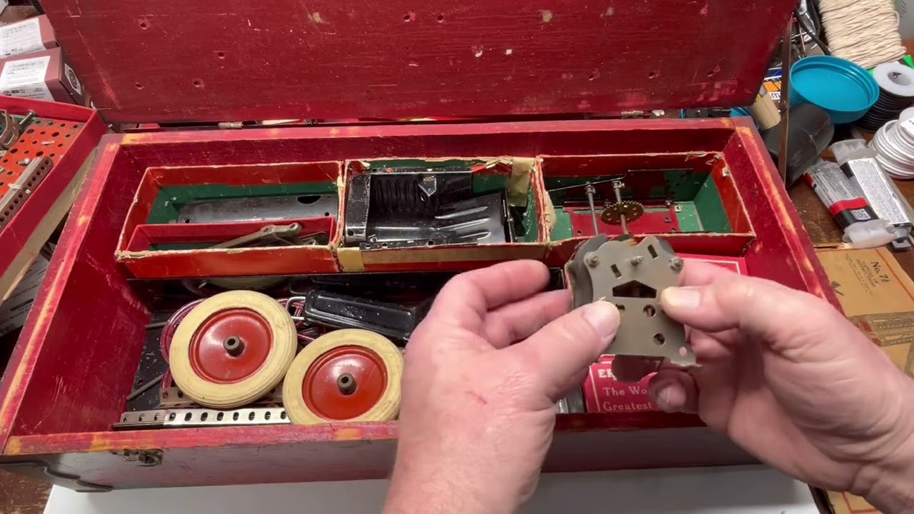 1928 TruModel Erector Set Unboxing