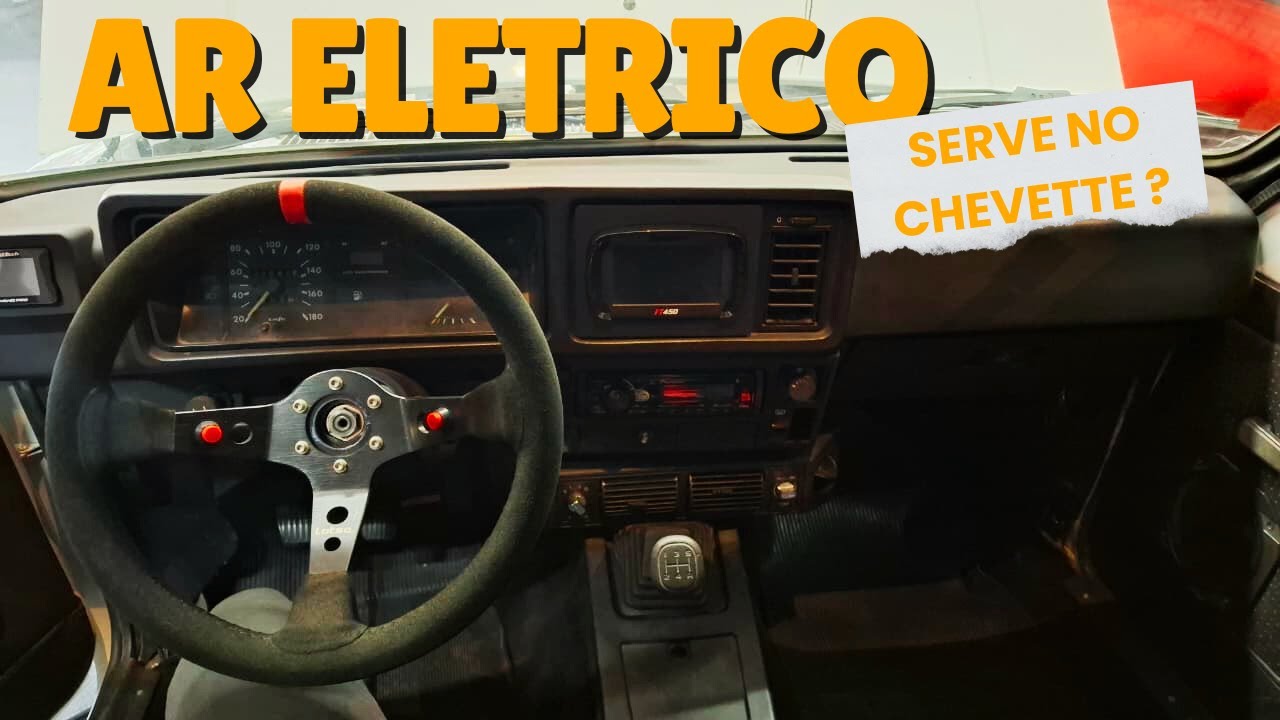 Chevette com AR CONDICIONADO ELETRICO - montagem final