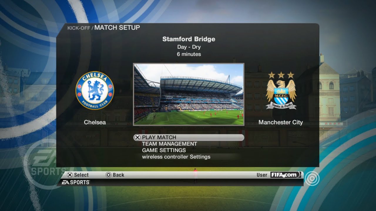 FIFA 10 (2010) - Chelsea vs Manchester City - Gameplay PS3 HD [RPCS3]