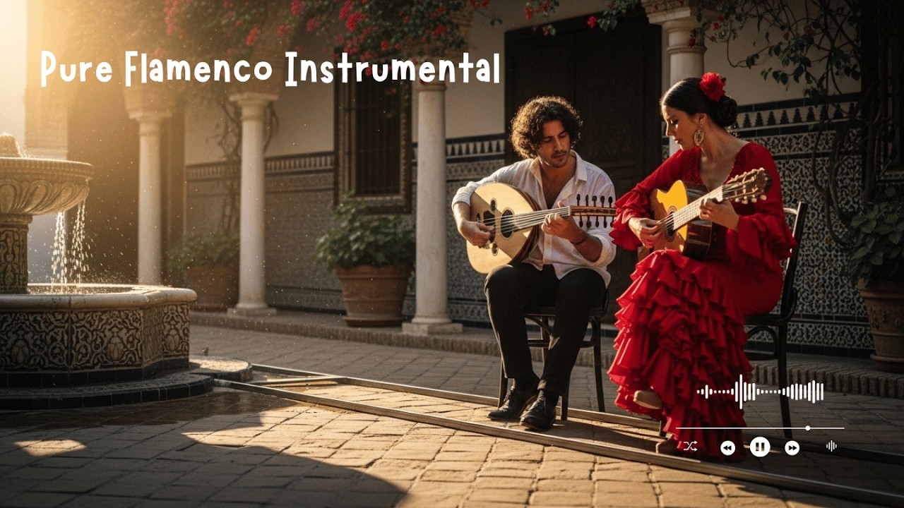 Flamenco Acoustic Music for Concentration | Soft Oud Guitar Blend