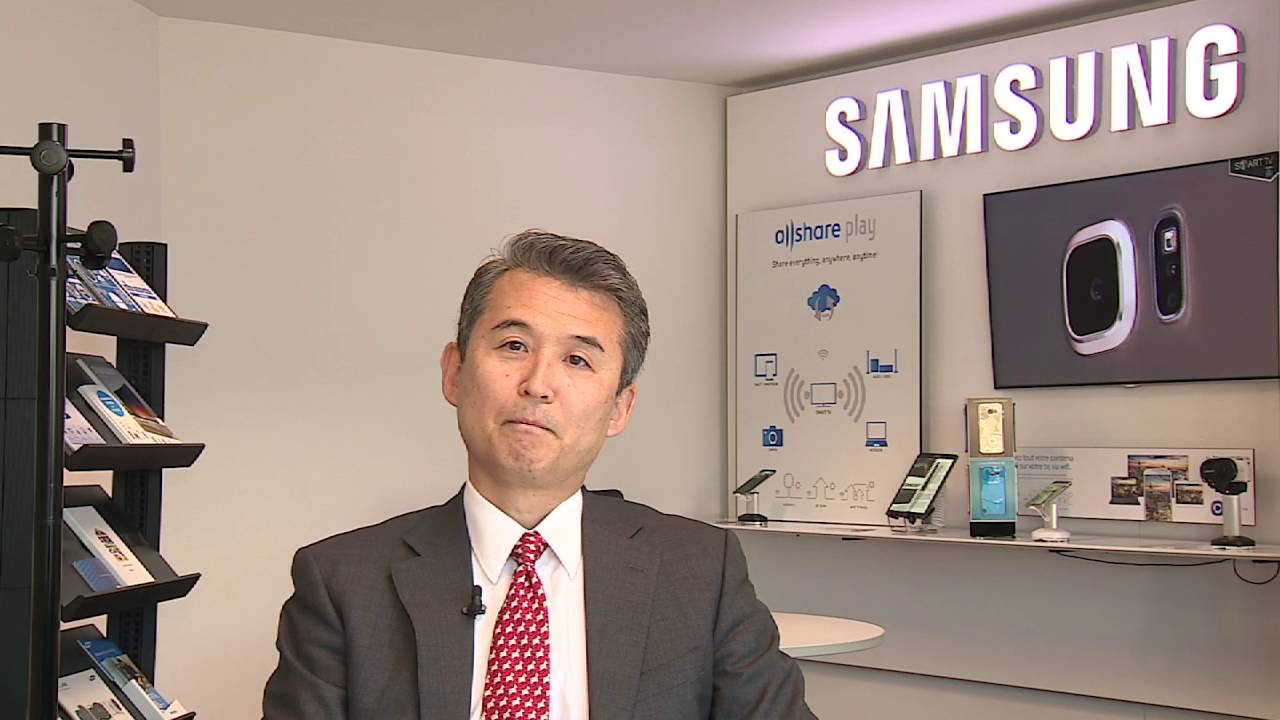 Interview with the president of Samsung Benelux, Kim&nbsp;Sang&nbsp;Woo
