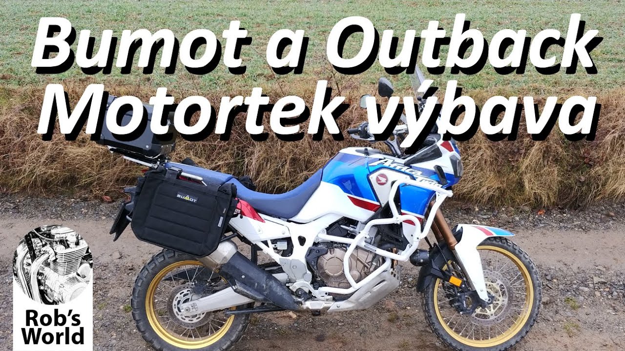 Outback Motortek padací rámy a Bumot zavazadla na Africa Twin Adventure Sports